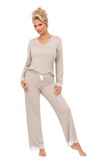 Simply long pyjamas Beige L