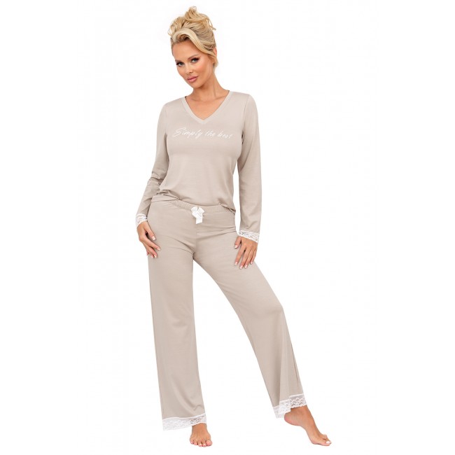 Simply long pyjamas Beige L