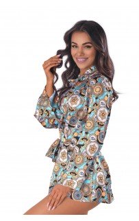 Lazulie short robe S/M