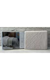 Покрывало PUPILLA BERNINI 180*240 махра/жаккард (хлопок) лиловый LILA