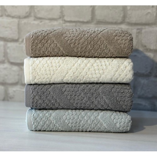 Полотенце LUZZ ELEGANCE 4 шт. хлопок (50*90)