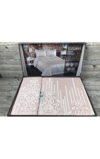Покрывало EFOR с наволочками Elegans (240*260) пудровый