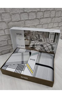 КПБ EFOR RANFORCE (WOOD GRI) семейный