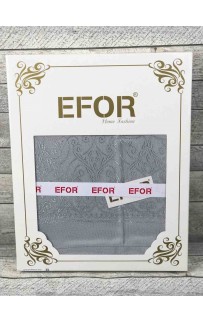 Скатерть EFOR 160x220 KDK PANO2 GRI серый