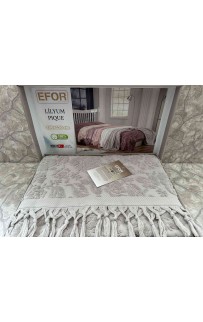 Покрывало EFOR LILYUM махровое (200*220) серый GRI