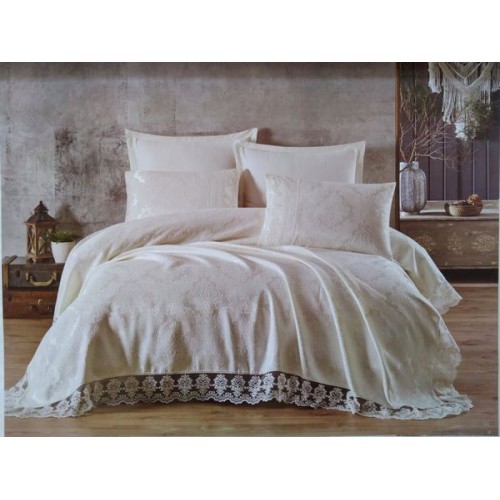 Покрывало Gardines ALINA 240*260 кремовый KREM