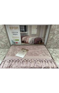 Покрывало EFOR LILYUM махровое (200*220) лиловый LILA