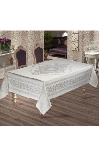 Скатерть EFOR SUDE 160*220 прямоугольная белый BEYAZ