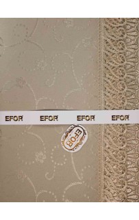 Скатерть EFOR 160x220 KDK BORDO бордовый