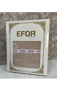 Скатерть EFOR 160x220 KDK PANO2 S.KAHVE капучино