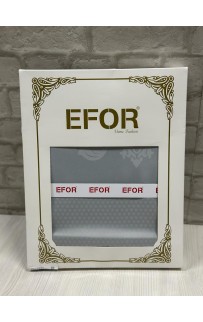 Скатерть EFOR MELTEM 160*220 прямоугольная серый (GRI)
