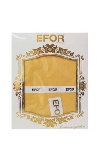 Скатерть EFOR POLY 160*220 прямоугольная желтый
