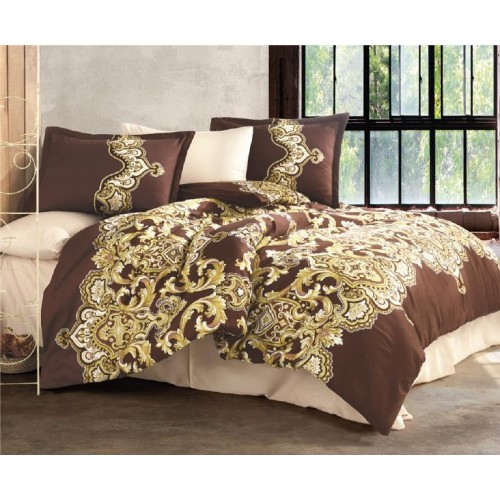 КПБ Clasy Satin (ARTESE BROWN V1) евро