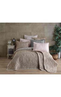 Покрывало EFOR Pique Bedspread YAREN (235*260) с наволочками серый