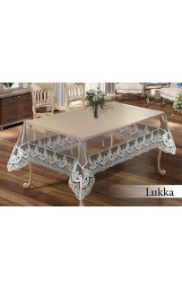 Скатерть EFOR LUKKA 160x220 прямоугольная (пудровый) PUDRA