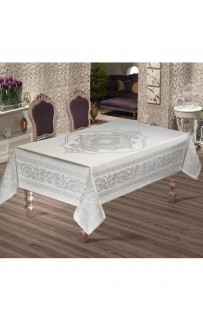 Скатерть EFOR SUDE 160*220 прямоугольная пудровый PUDRA