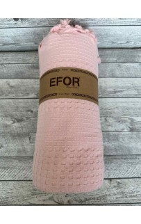 Покрывало EFOR пике SACAKLI 220*240 розовый GULKURUSU