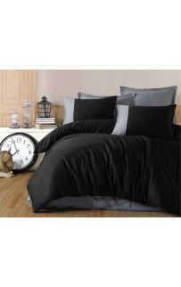 КПБ Clasy Ranforce (PURE BLACK) евро