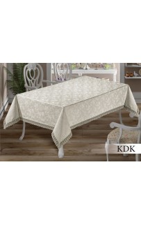 Скатерть EFOR KDK 160*350 кремовый (KREM)