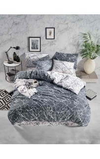 КПБ EFOR RANFORCE (MARBLE GRI) евро ПВХ