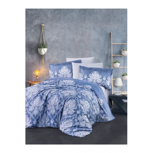 КПБ Clasy Satin (VEROKA BLUE V1) евро