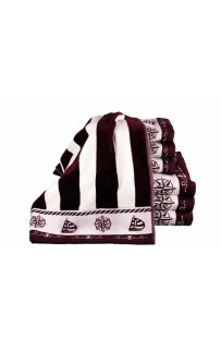 Полотенце OZDILEK PUSULA (50*90) (6шт) бордовый