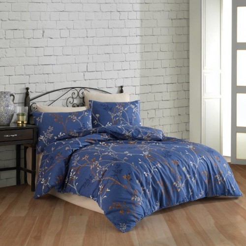 КПБ Ecosse Ranforce (FIONA INDIGO) евро ИНДИГО