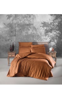 КПБ Ecosse Satin Gizgili Vip (терракотовый) евро