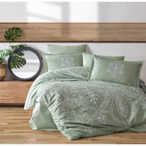 КПБ Clasy Satin (ROVI YESIL) евро