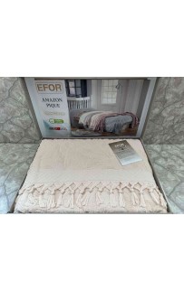 Покрывало EFOR AMAZON махровое (200*220) персиковый SOMON