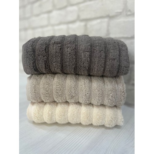 Полотенце LUZZ TRACY (70*140) 3 шт кофейный KAHVE