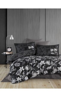 КПБ EFOR SATEN DOUBLE (VILYA V2 ANTRASIT) 160*220 семейный