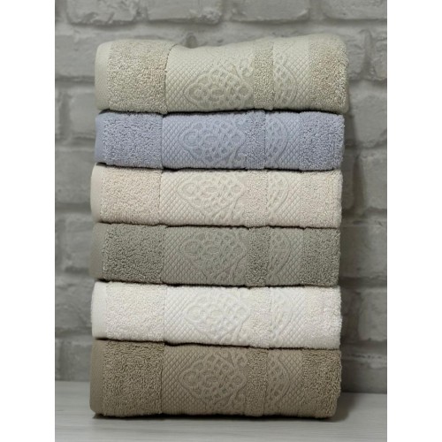 Полотенце LUZZ ATINA (90*150) 6 шт