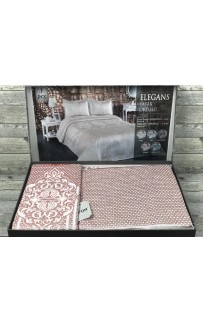Покрывало EFOR с наволочками Elegans (240*260) красный