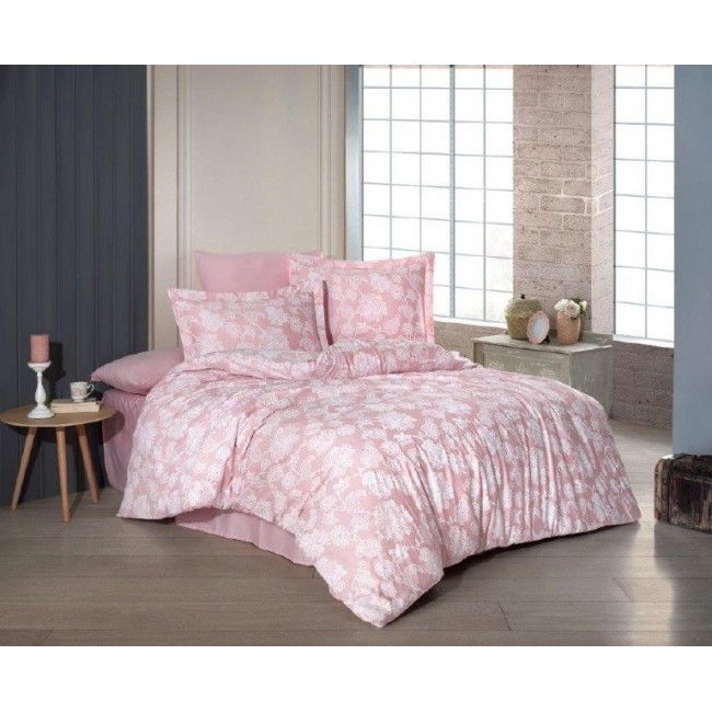 КПБ Ecosse SATIN DOUBLE (SOFIA PUDRA) 160*220 семейный
