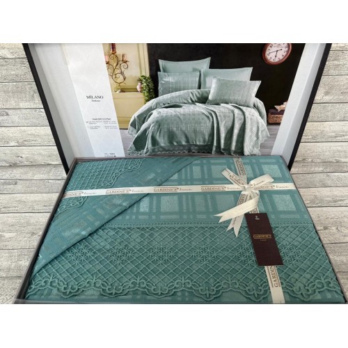 Покрывало Gardines MILANO 240*260 TURKUAZ