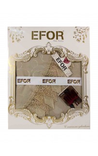 Скатерть EFOR 160x220 KDK BORDO бордовый