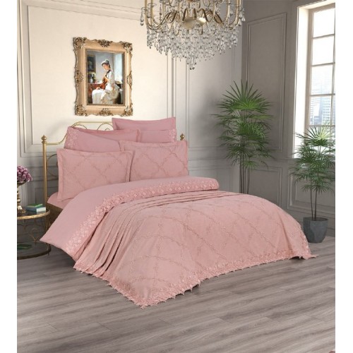 Набор для спальни ANNA KARINA LIZA 7 пред. пудра PUDRA