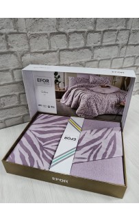 КПБ EFOR RANFORCE (ZEBRA LILA) евро