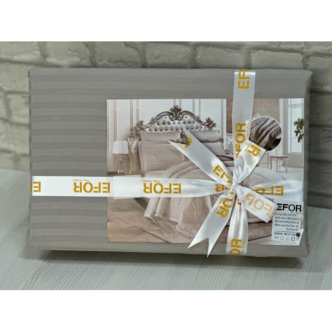 КПБ EFOR SATIN A.GRI светло-серый 1,5