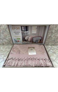 Покрывало EFOR AMAZON махровое (200*220) лиловый LILA