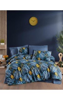 КПБ EFOR RANFORCE (MONESTERA) евро ПВХ