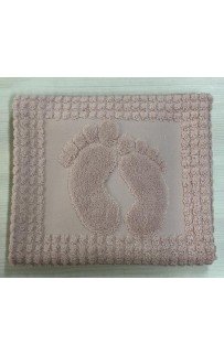 Набор полотенец EFOR из 1-ого предмета (50*70) GULKURUSU (сухая роза) ножки