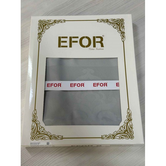 Скатерть EFOR JAGLER 160*220 прямоугольная серый (GRI)