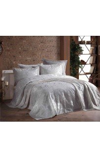 Покрывало EFOR (Gardines) с наволочками GUL 240*260 серый GRI
