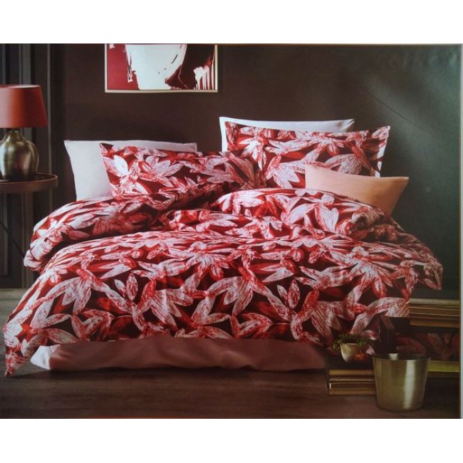 КПБ Istanbul Home Pamuk Satin Serios (VOSSE RED) евро