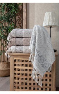 Полотенце Pupilla ORKIDE (4 шт.) хлопок (70*140)