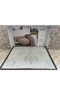 Покрывало EFOR AMORE махровое (220*240) серый GRI