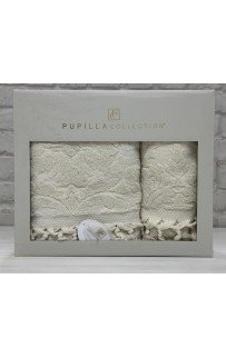 Набор полотенец Pupilla ELIZ хлопок (2 шт) (50*90,70*140) бежевый