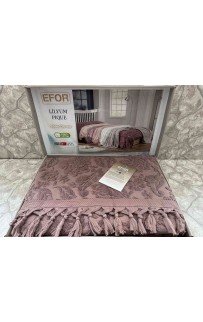 Покрывало EFOR LILYUM махровое (200*220) фиолетовый MURDUM